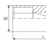 Головка торцевая 12-гранная глубокая 1/2"DR 20 мм S04HD4720 Jonnesway 49069 купить в Надыме