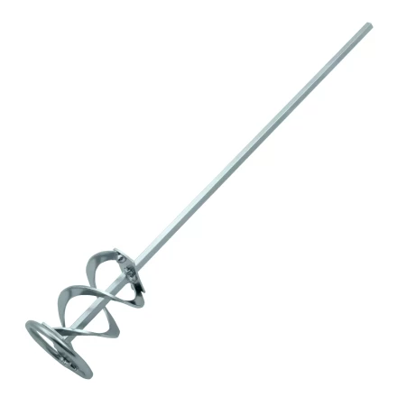 Миксер для красок и штукатурных смесей Denzel, 60 х 400 мм, оцинкованный, шестигранный хвостовик 8 мм, 848437 купить в Надыме