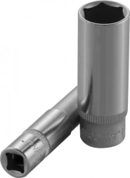 Головка торцевая шестигранная 1/4" М10 удлиненная S04HD2110 Jonnesway 47230