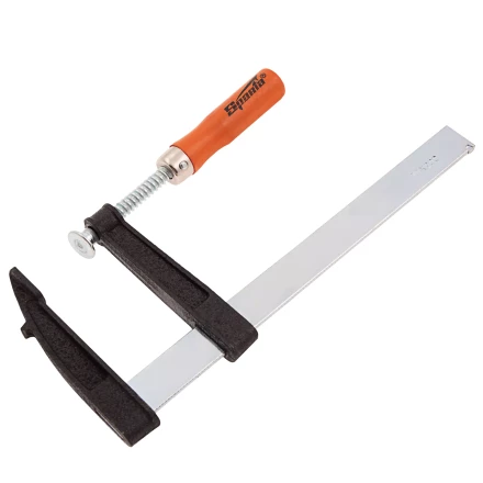 Струбцина F-образная Sparta, 200 х 80 х 260 мм, 204275 купить в Надыме