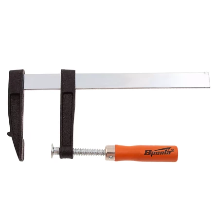 Струбцина F-образная Sparta, 200 х 80 х 260 мм, 204275 купить в Надыме