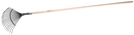 Грабли ЗУБР веерные с черенком, 22 круглых зубца 4-39591 купить в Надыме