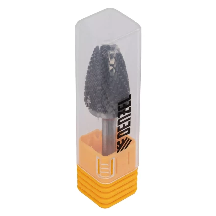 Борфреза по металлу твердосплавная Denzel, параболическая, тип-F, 16 мм 72046 купить в Надыме
