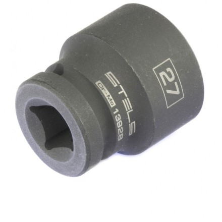 Головка ударная шестигранная 27 мм 1/2&quot; CrMo  Stels 13928 купить в Надыме