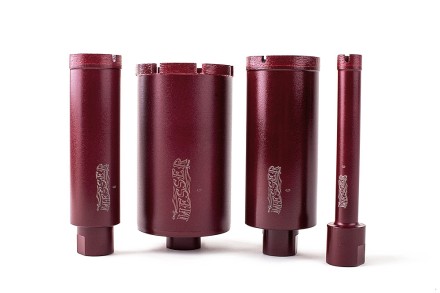 Сегментная алмазная коронка MESSER REDLINE по граниту диаметр 35 мм длина 100 мм купить в Надыме