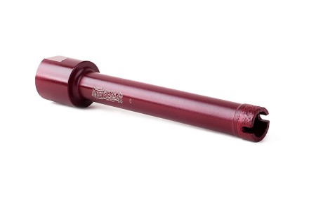 Сегментная алмазная коронка MESSER REDLINE по граниту диаметр 35 мм длина 100 мм купить в Надыме