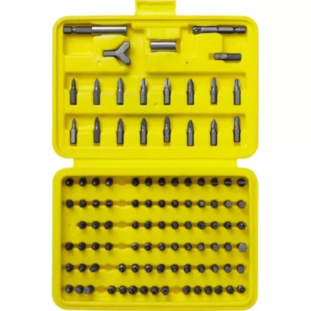 Набор STAYER "MASTER" "SUPER UNIVERSAL": Биты, полный ассортимент стандартных и специальных шлицов, адаптеры, Cr-V, 100 предметов, в боксе 2604-H100 купить в Надыме