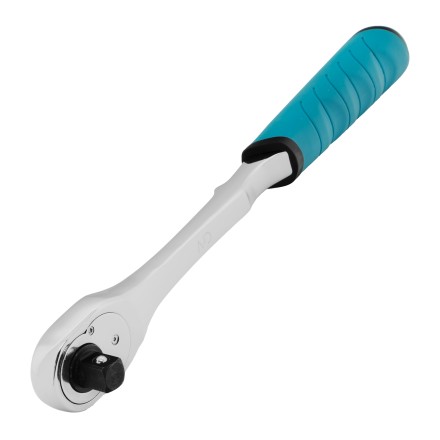 Ключ-трещотка 1/2&quot; Gross 14055, CrV, 90 зубьев, усиленный, хром купить в Надыме