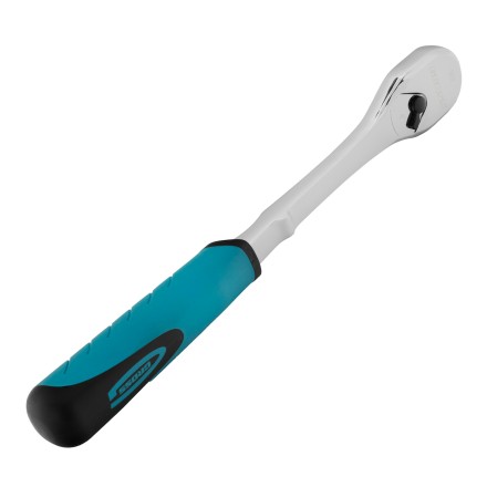 Ключ-трещотка 1/2&quot; Gross 14055, CrV, 90 зубьев, усиленный, хром купить в Надыме