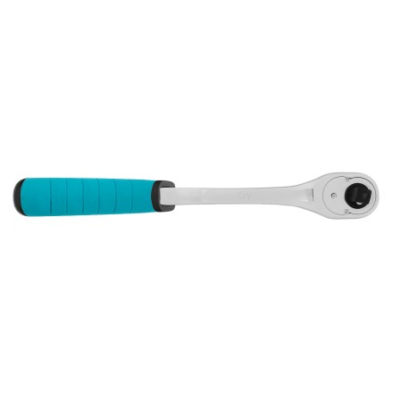 Ключ-трещотка 1/2&quot; Gross 14055, CrV, 90 зубьев, усиленный, хром купить в Надыме