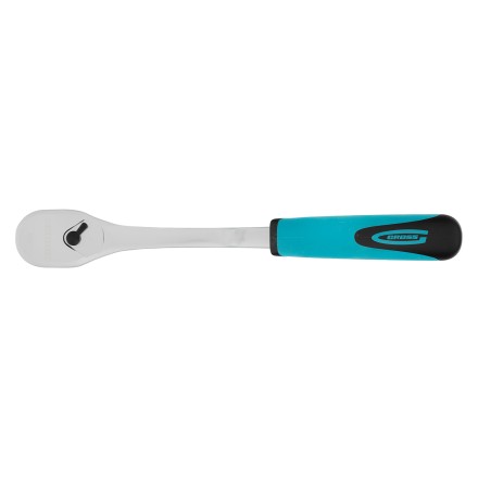 Ключ-трещотка 1/2&quot; Gross 14055, CrV, 90 зубьев, усиленный, хром купить в Надыме