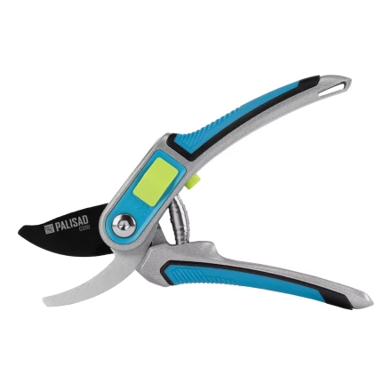 Секатор прямого реза  Palisad, 215 мм, регулировка захвата, трехкомпонентные рукоятки, LUXE, 60460 купить в Надыме