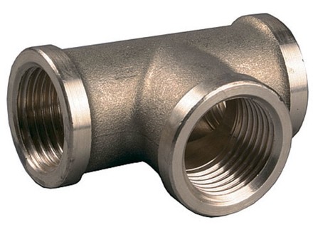 Тройник GENERAL FITTINGS латунь, г/г/г, 1&quot; 51055-1 купить в Надыме