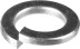 Шайба ЗУБР пружинная DIN 127, оцинкованная,  3 мм, ТФ6, 160 шт. 4-303856-03 купить в Надыме