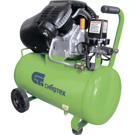 Компрессор масляный поршневой прямой привод Сибртех КК-2200/50  58040 купить в Надыме