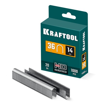 Скобы кабельные, тип 36 (L) калибр 20GA 31636-14 купить в Надыме