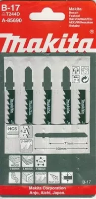 Пилки для лобзика Makita B-17 A-85690 купить в Надыме