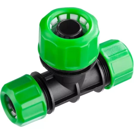 Тройник цанговый (шланг-шланг-шланг), РОСТОК 426370, 1/2" х 1/2" х 3/4" 426370 купить в Надыме