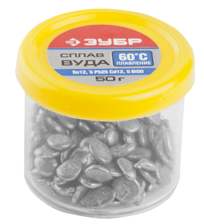 Сплавы ВУДА (Sn12.5Pb25Cd125Bi50) серия Без серии купить в Надыме