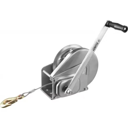 Лебедка ручная барабанная ЗУБР "ПРОФЕССИОНАЛ", подъемная, тросовая, 0,9т, 8м 43117-0.9 купить в Надыме