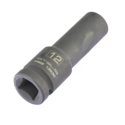 Головка ударная удлиненная шестигранная 12 мм 1/2" CrMo Stels 13936 купить в Надыме
