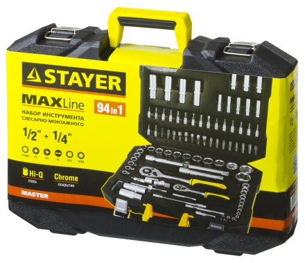 Набор слесарно-монтажного инструмента STAYER &quot;MASTER&quot;, 94 предмета 27760-H94 купить в Надыме