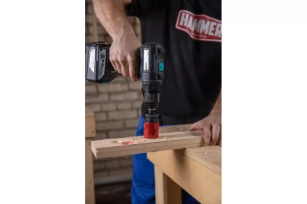 Коронка биметаллическая HAMMER Ф44х38мм 5/8" BiMETALL (224-009) купить в Надыме