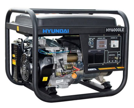 Бензогенератор Hyundai HY 6000LE купить в Надыме