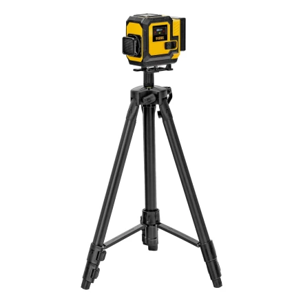 Лазерный уровень мультипризменный DLV-360-3T, 30 м, зеленый луч, Li-Ion 2,4 Aч, штатив // Denzel 350805 купить в Надыме