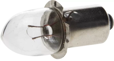 Лампа криптоновая СВЕТОЗАР без резьбы, для фонарей с 3-мя батареями, 3,6 В / 0,75 А SV-56972 купить в Надыме