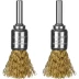 ЗУБР "ПРОФЕССИОНАЛ". Набор щеток кистевых для дрели, витая стальная латунированная проволока 0,3мм, 17мм, 2шт 35225-17-H2_z02 купить в Надыме