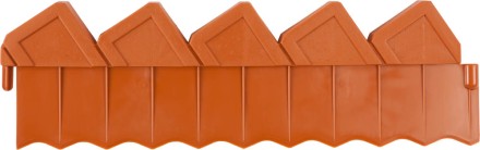 Ограждение для клумб GRINDA, 288см, цвет коричневый 8-422303_z01 купить в Надыме