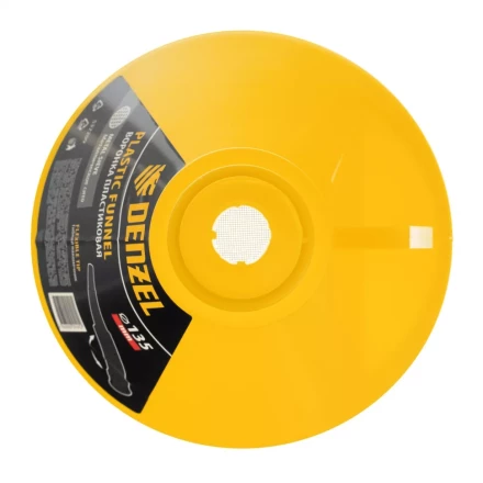 Воронка пластиковая 135 мм с металлическим ситом и гибким наконечником Denzel 537209 купить в Надыме