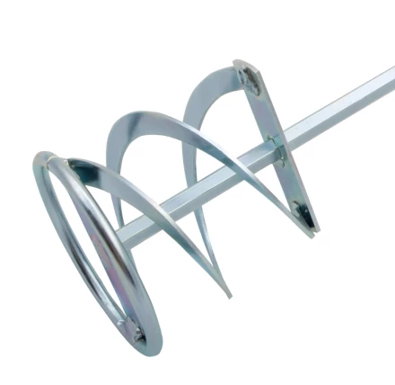 Миксер для красок и штукатурных смесей Denzel, 80 х 400 мм, оцинкованный, шестигранный хвостовик 8 мм, 848447 купить в Надыме