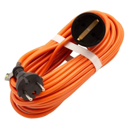 Удлинитель-шнур силовой 10 м, 6А, тип УХз6, ПВС, 1 розетка без заземления Сибртех 95811 купить в Надыме