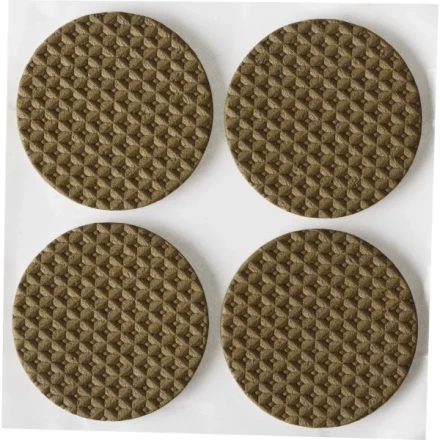 Накладки STAYER "COMFORT" на мебельные ножки, самоклеящиеся, ЭВА, коричневые, круглые - диаметр 35 мм, 4 шт 40914-35 купить в Надыме