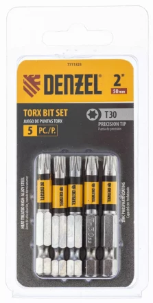 Бита T30x50, 5 шт. Denzel 7711323 купить в Надыме