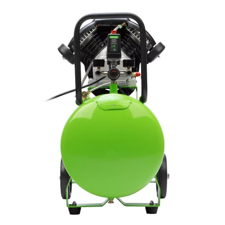 Компрессор воздушный Сибртех КК-2200/100 58009, 2,2 кВт, 350 л/мин, 100 л, прямой привод, масляный купить в Надыме