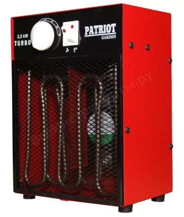 Тепловая пушка электрическая Patriot Garden КЭВ-2.5 купить в Надыме
