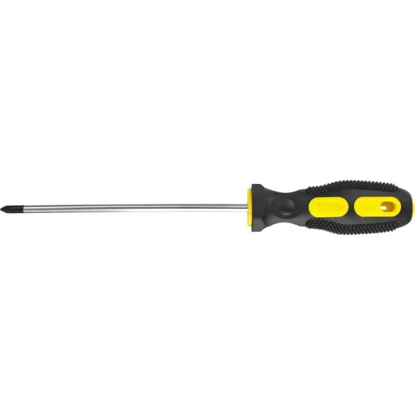 Отвертка STAYER "MASTER", двухкомпонентная рукоятка, магнитный наконечник, PH1x150мм 2510-1-15_z01 купить в Надыме