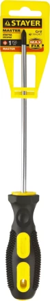 Отвертка STAYER "MASTER", двухкомпонентная рукоятка, магнитный наконечник, PH1x150мм 2510-1-15_z01 купить в Надыме