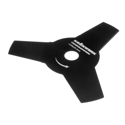 Нож для триммера 230х25,4, 3 лезвия Kronwerk 96341 купить в Надыме