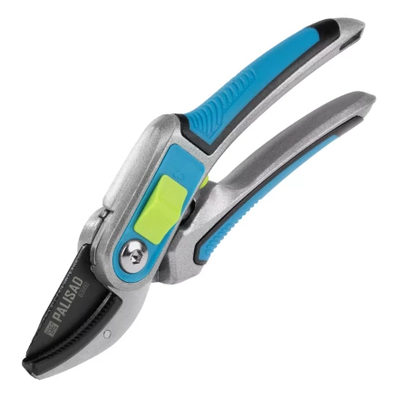 Секатор с наковальней Palisad, 215 мм, регулировка захвата, трехкомпонентные рукоятки, LUXE, 60461 купить в Надыме