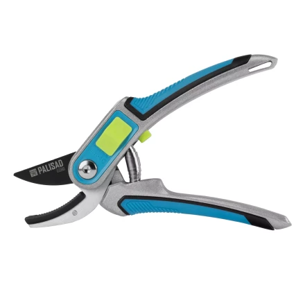 Секатор с наковальней Palisad, 215 мм, регулировка захвата, трехкомпонентные рукоятки, LUXE, 60461 купить в Надыме