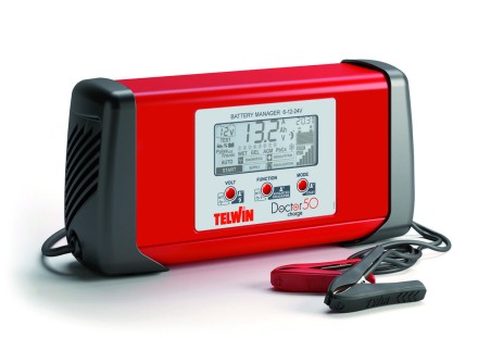 Зарядное устройство DOCTOR CHARGE 50  6V12V24V Telwin купить в Надыме