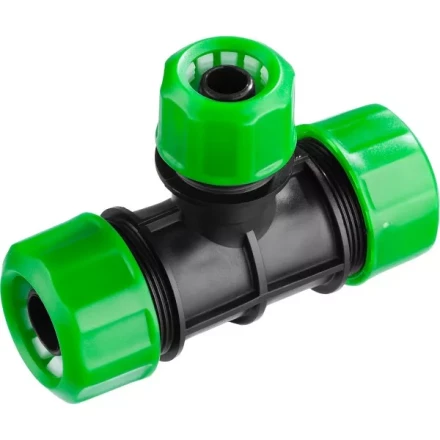 Тройник цанговый (шланг-шланг-шланг), РОСТОК 426371, 1/2" х 3/4" х 3/4" 426371 купить в Надыме