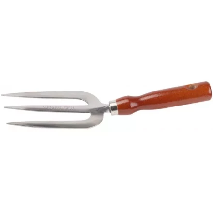 Вилка GRINDA посадочная из нержавеющей стали с деревянной ручкой, 280 мм 8-421119_z01 купить в Надыме