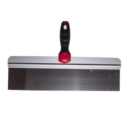 Шпатель фасадный из нержавеющей стали, 450 мм, двухкомпонентная ручка, широкое полотно Matrix 85543 купить в Надыме