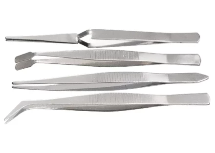 Набор пинцетов из нержавеющей стали 4 шт SPARTA 914845 купить в Надыме