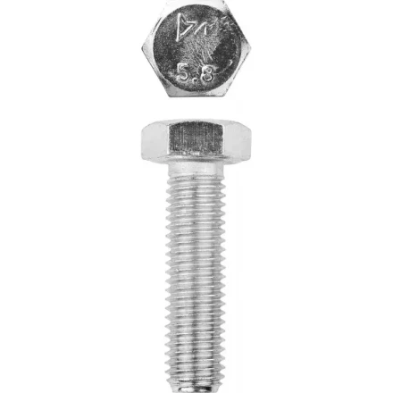 Болт ЗУБР "МАСТЕР" с шестигранной головкой, ГОСТ 7798-70, класс прочности 5.8, оцинкованный, M12x40мм, 5кг 303080-12-040 купить в Надыме